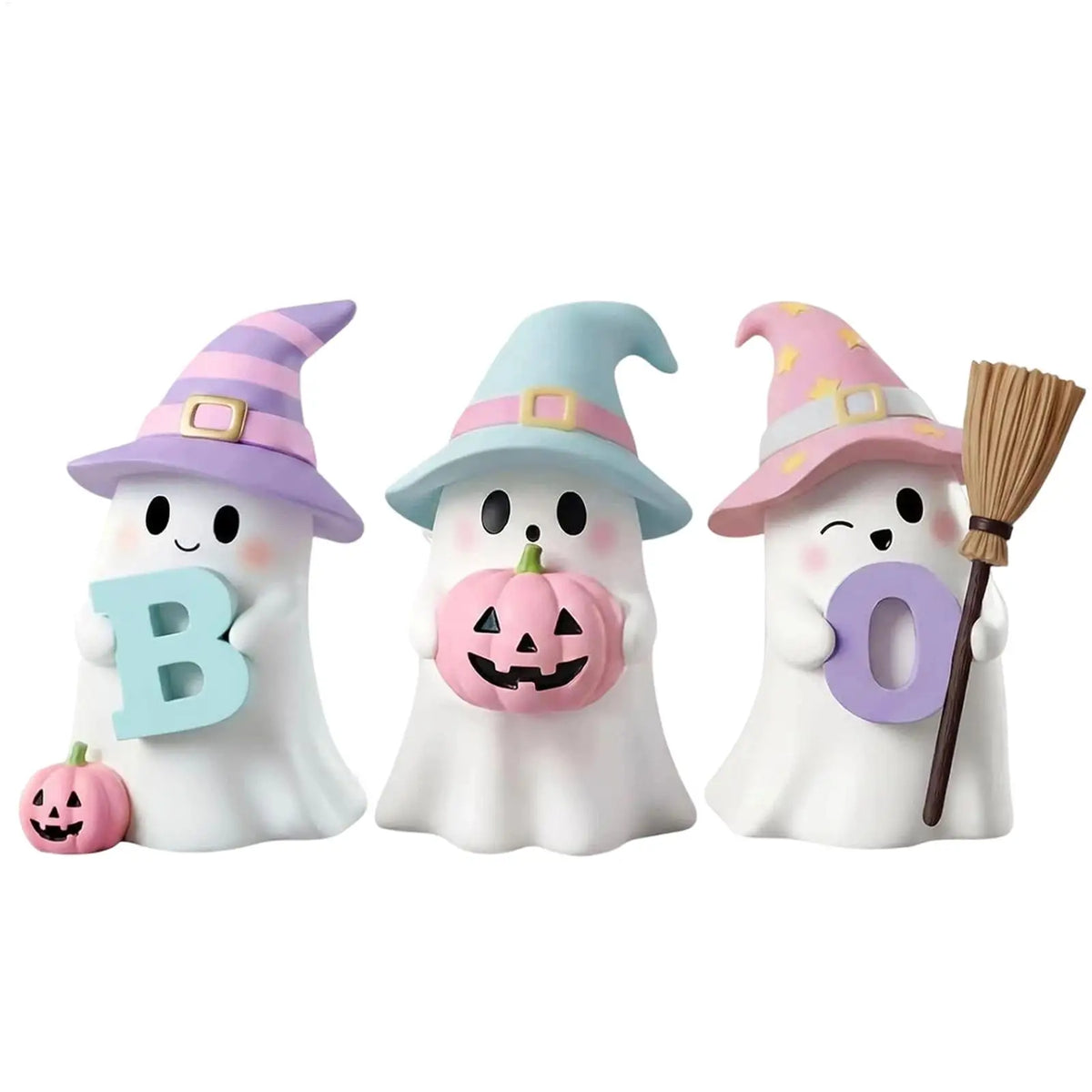 Halloween Ghost Figurine Holiday Resin Cute Sculpture Statue Decor - image 3