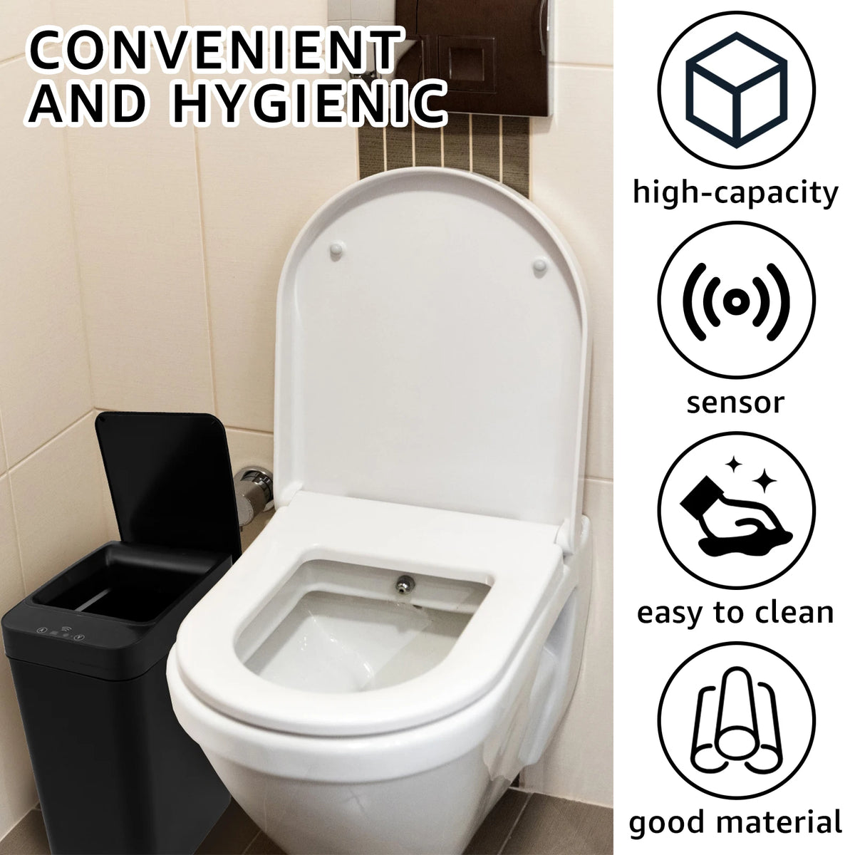 Automatic Sensor Trash Can 12l Touchless Motion Bin - product image 13