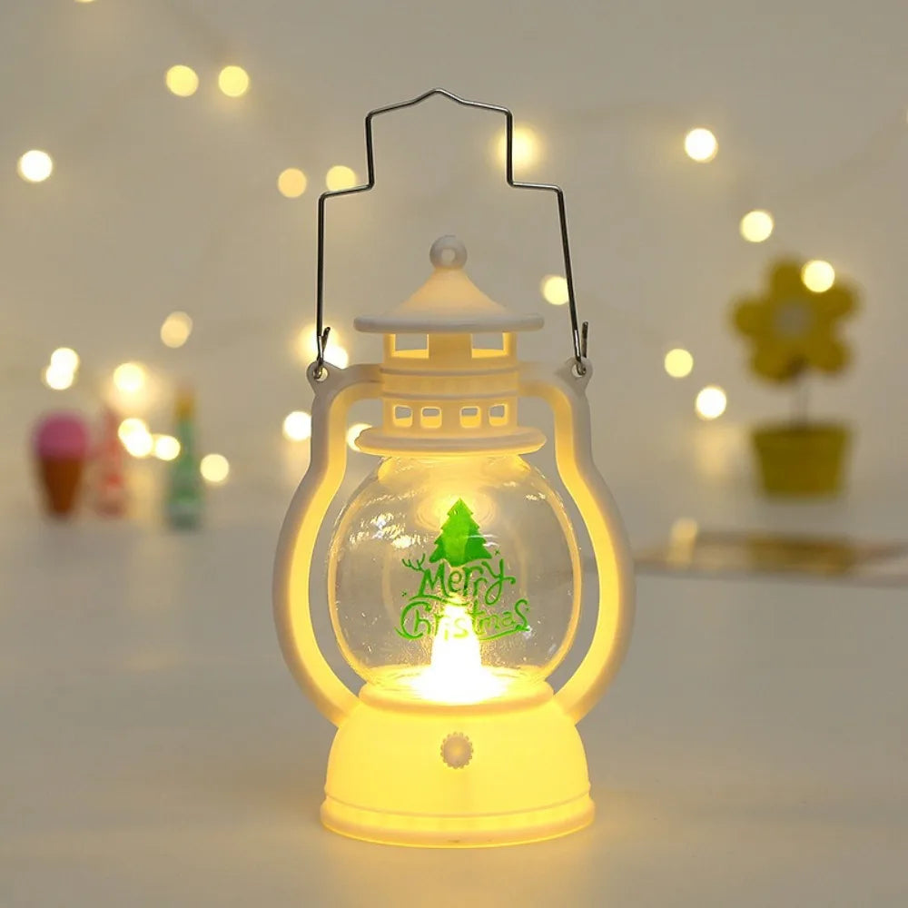 Christmas Lantern LED Lights Santa Claus Portable Desktop Decor - product image 14