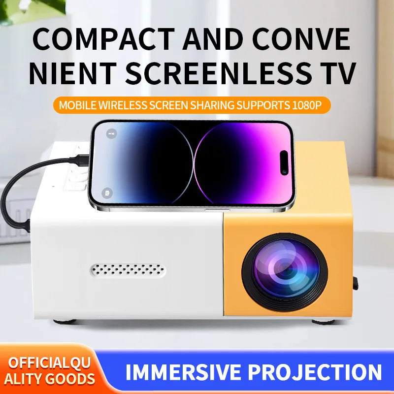 Mini Home Theater Projector Portable Video - product image 9
