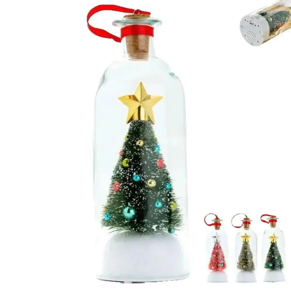 Recordable Christmas Tree Message Bottle - product image 4