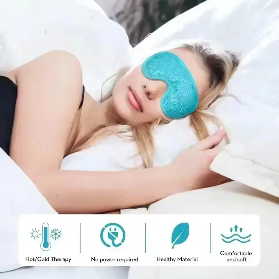 Reusable Hot & Cold Gel Eye Mask Cooling Warming Care - product image 2